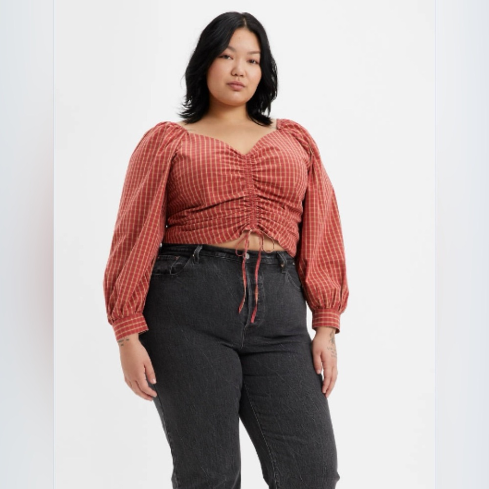 Levi’s Devin Drawstring Blouse